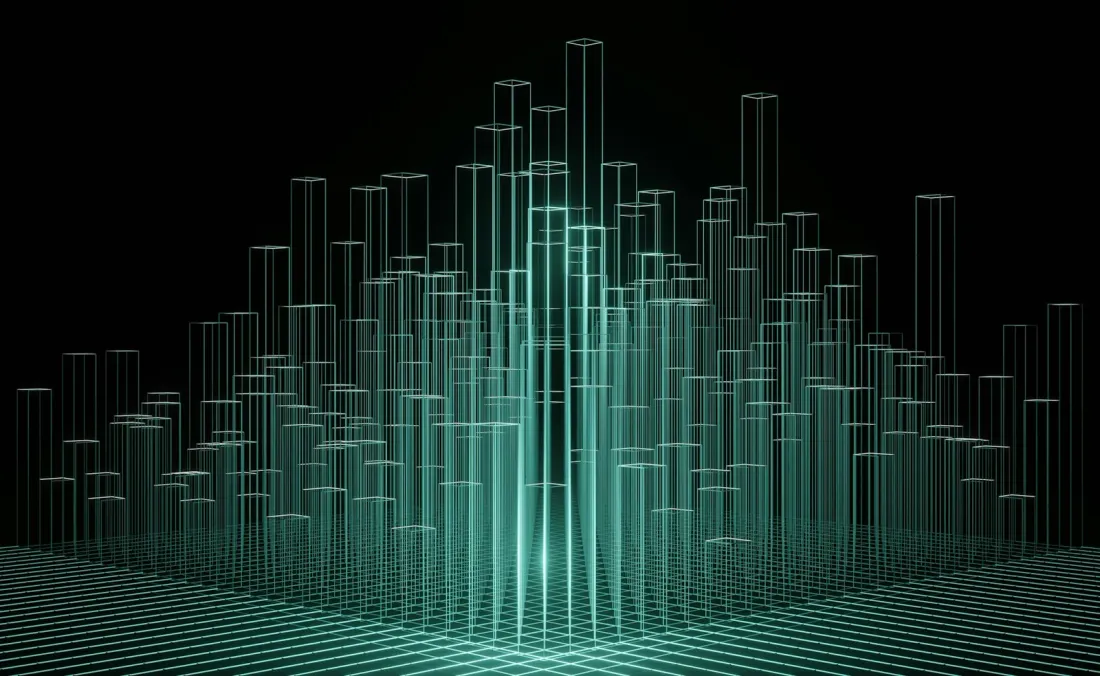 44 million UK building polygons rendered from the PostGIS database behind the Atlas platform